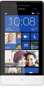 HTC Windows Phone 8S (Black White)