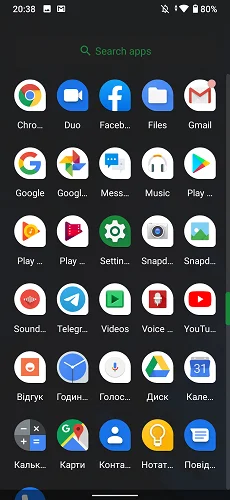 Dunkelmodus in Android 10.0